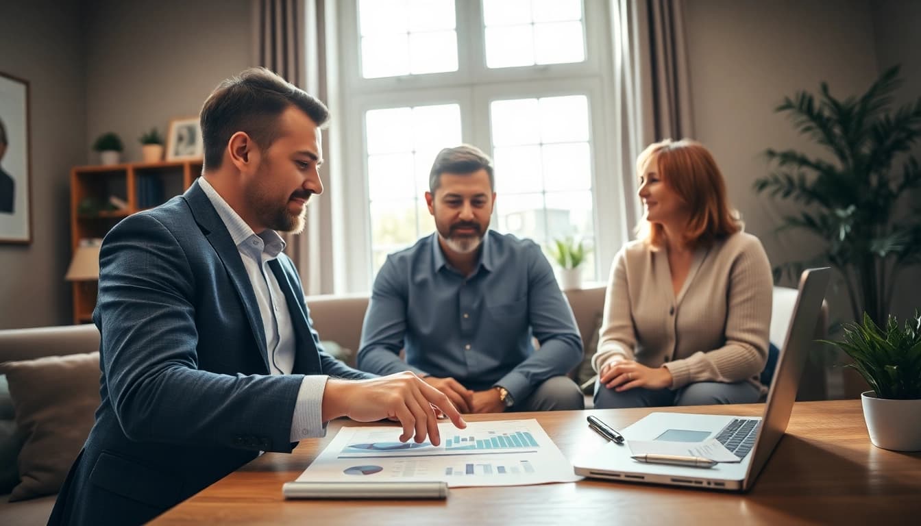 Discussing fiduciary hampton va financial planning with a professional advisor.