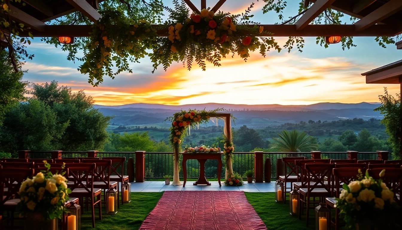 Celebrate your love at this stunning wedding venue California, featuring serene outdoor spaces.
