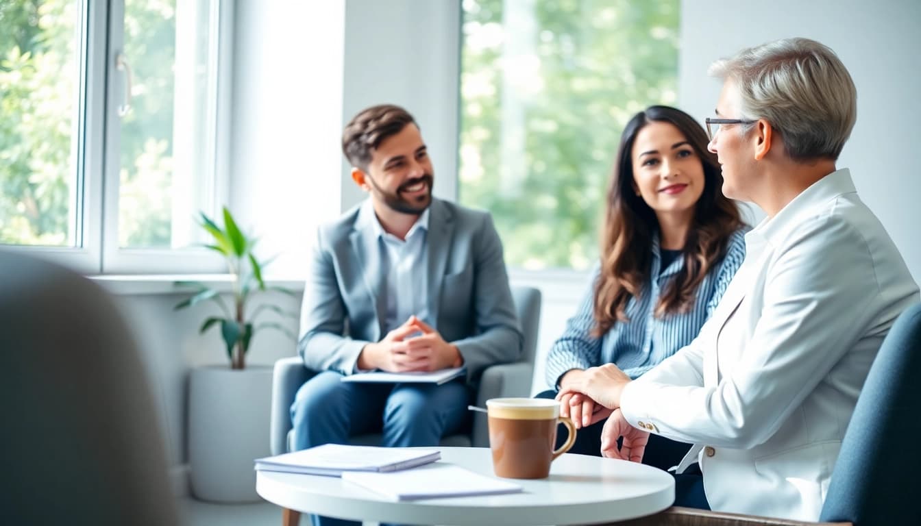 Engaging career coaching session demonstrating professional guidance and personalized support.