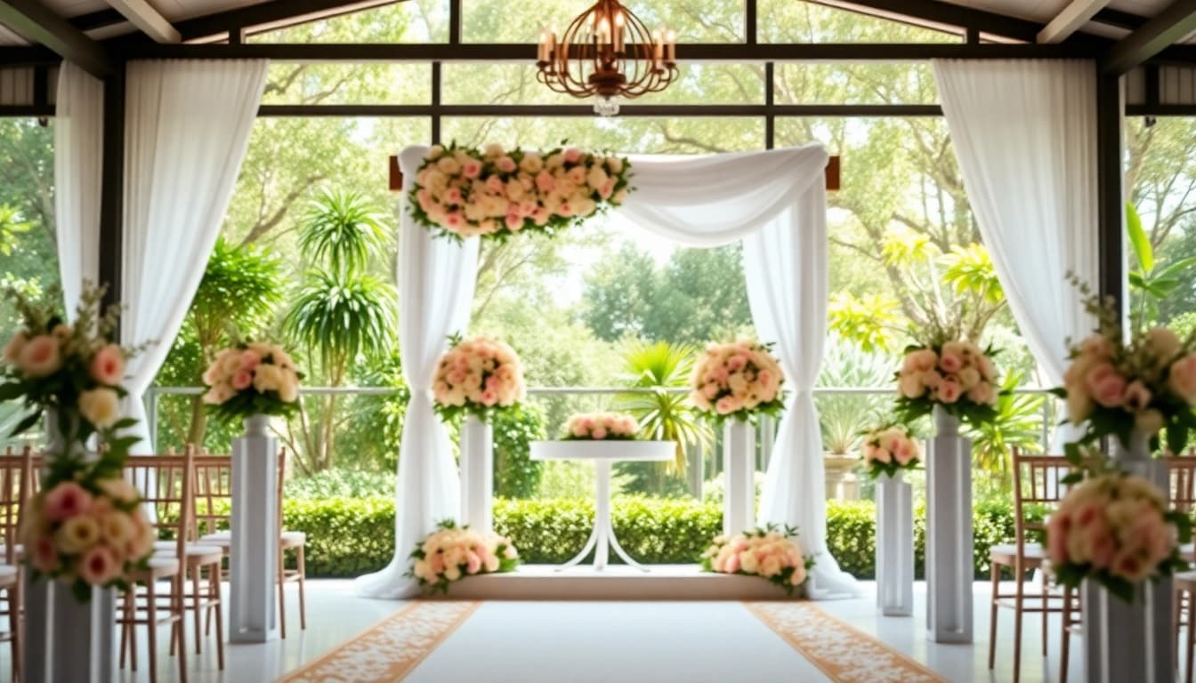 Capture the elegance of the Best Wedding Venue Jacksonville with a stunning ceremony setup.