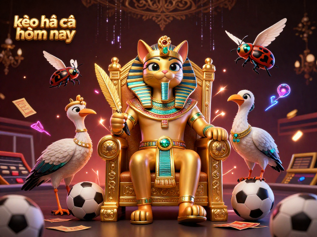 Experience the excitement of betting with kèo nhà cái hôm nay as pharaohs and sports elements come together.