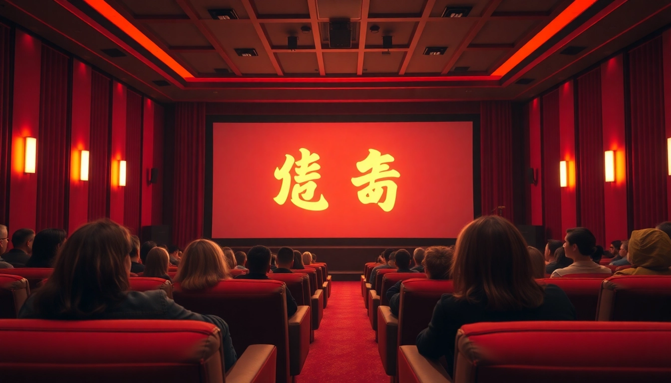 ชมหนังออนไลน์ในบรรยากาศของโรงภาพยนตร์ที่อบอุ่นและสบาย