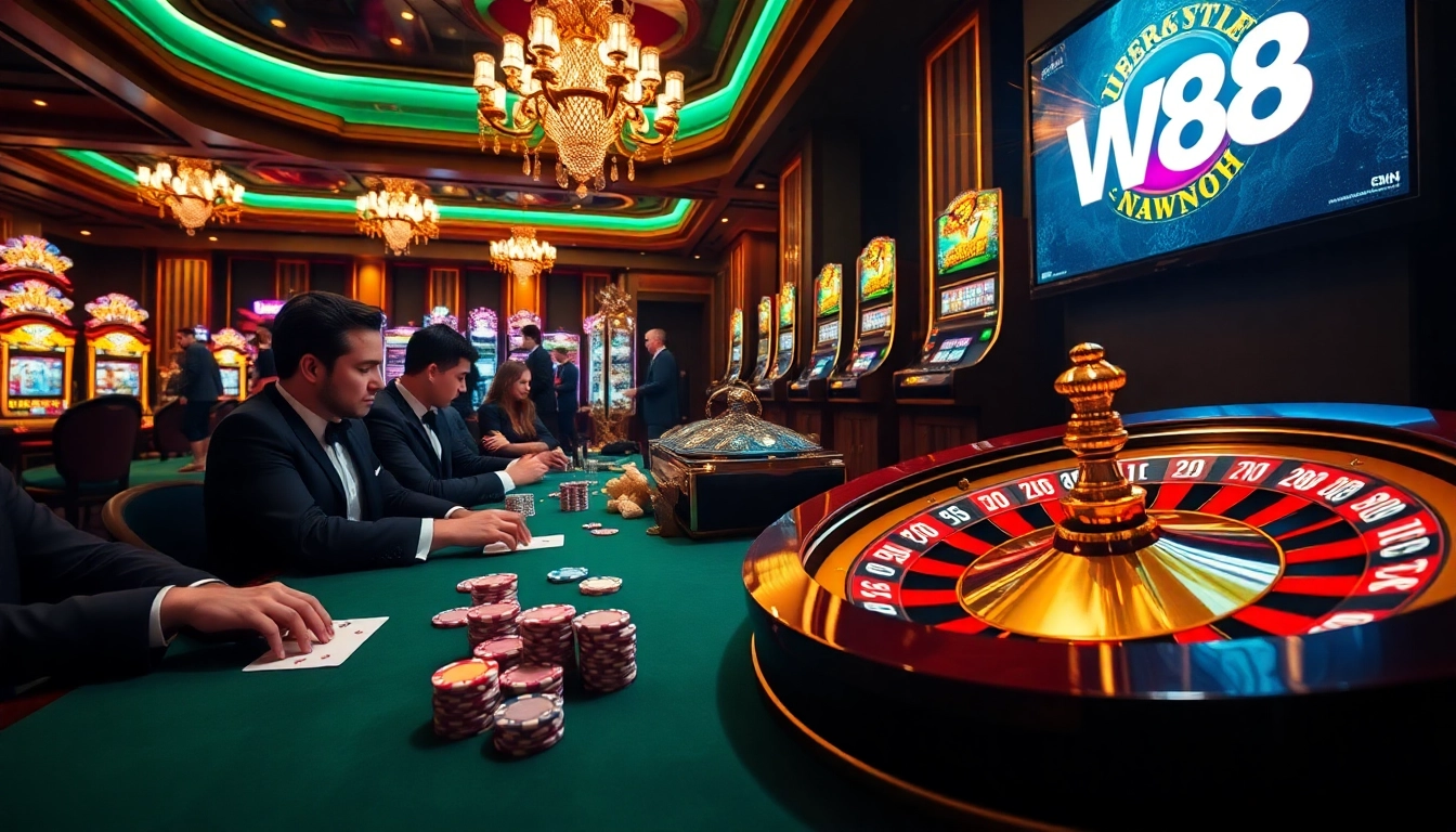 Experience thrilling gameplay at http://ww88h.com/ with high-stakes poker, roulette, and vibrant slot machines.